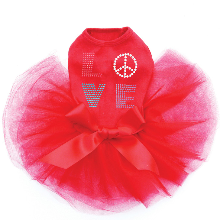 Love with Peace Sign Tutu