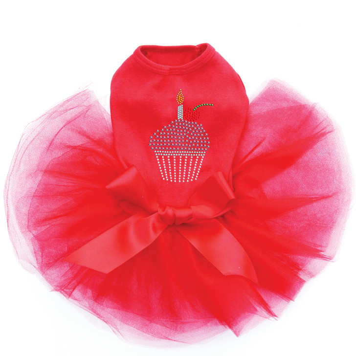 Cupcake with Candle dog tutu for large and small dogs.