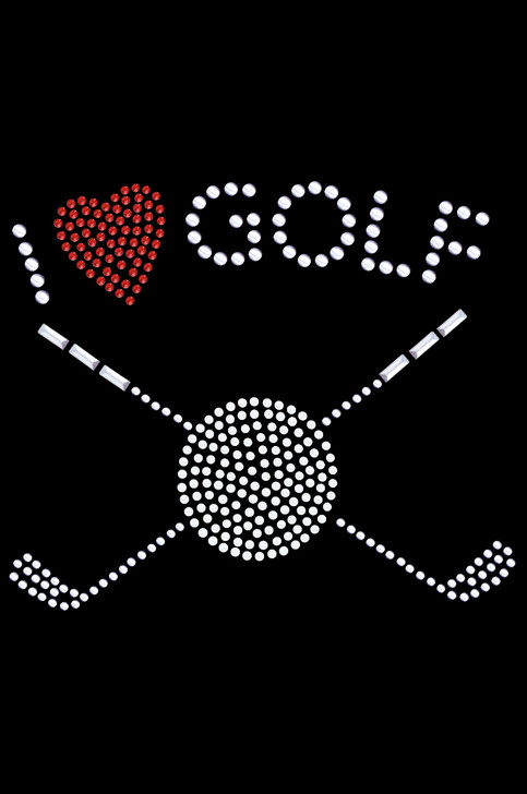 I Love Golf Small Tutu