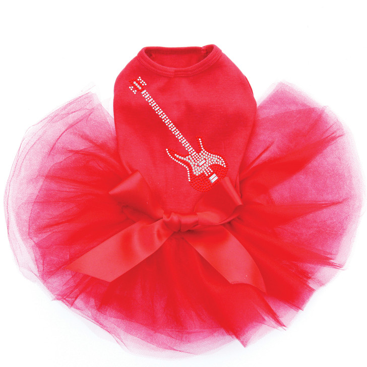 Guitar (Red Austrian crystal) Tutu