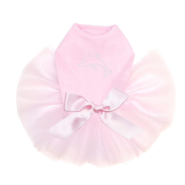 Dolphin - Small Rhinestone  Tutu for big and small dogs