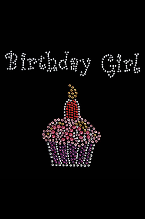 6" X 5" design with clear, pink, purple, red, & gold rhinestones.