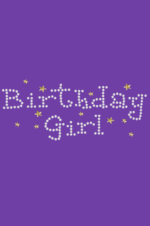 Birthday Girl with Stars - Bandana