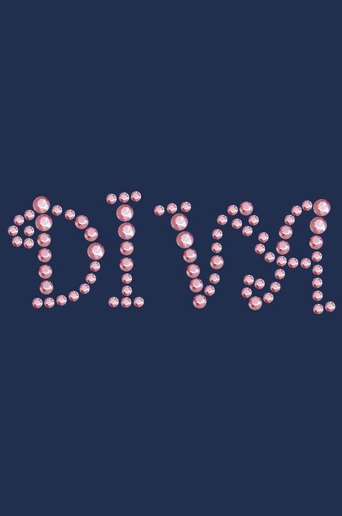 Diva (Pink Rhinestuds) - Bandanna