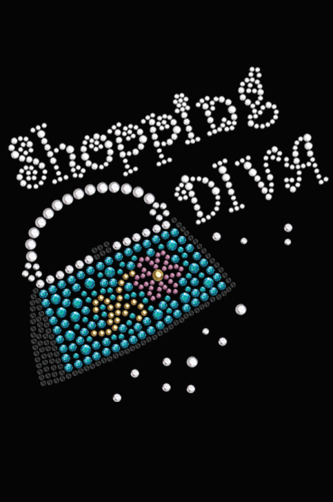 Shopping Diva & Handbag - Bandanna