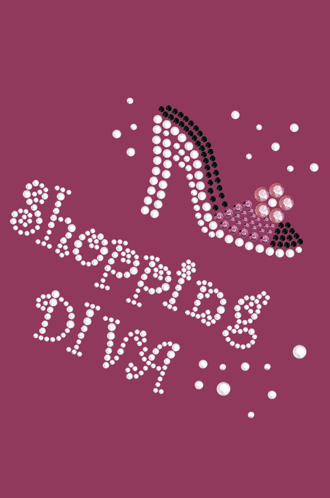 Shopping Diva & High Heel Shoe - Bandanna