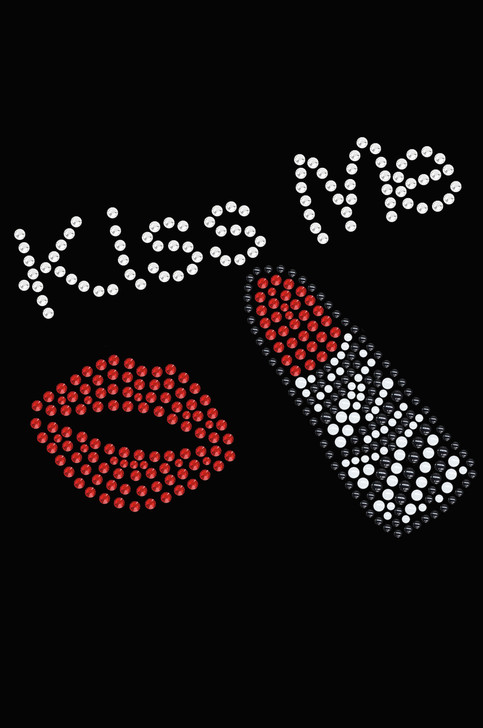 Kiss Me with Lips and Lipstick - Bandanna