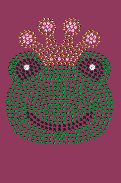 Frog with Pink Crown - Bndana