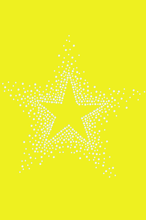 Star (Clear Rhinestones) - Bandanna