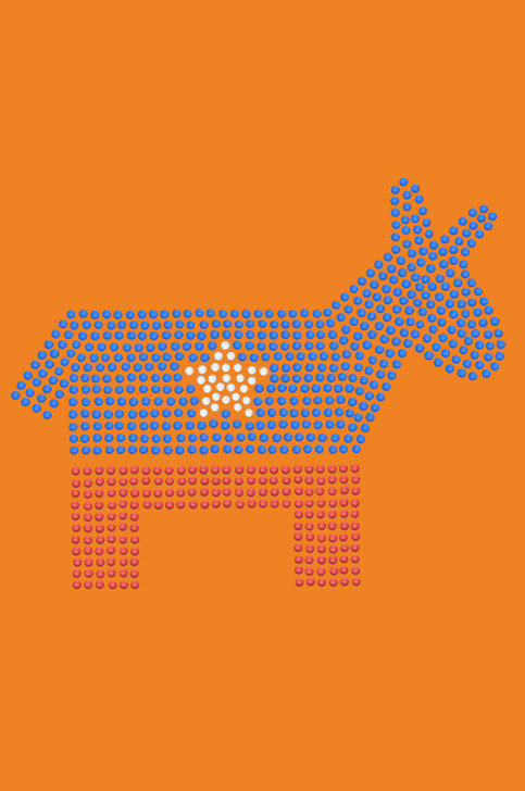Patriotic Donkey - Bandanna