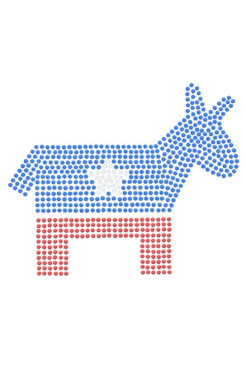 Patriotic Donkey - Bandanna