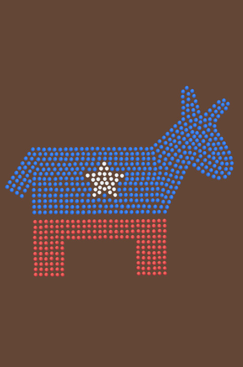 Patriotic Donkey - Bandanna