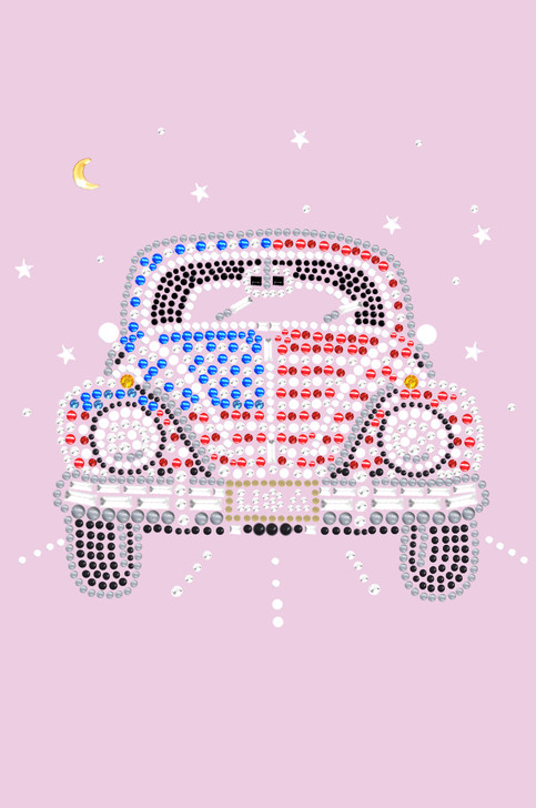 Volkswagon (Red, White, & Blue) - Bandana