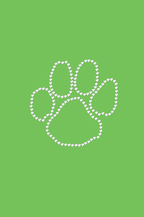 Paw (Rhinestone Outline) bandana