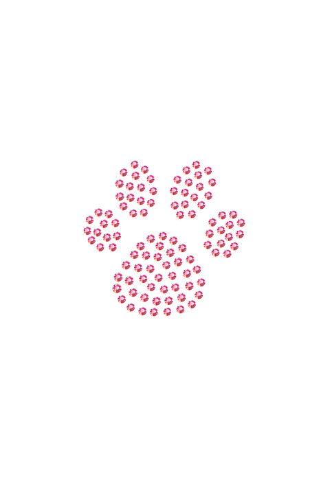 Paw (Pink Rhinestuds) bandana