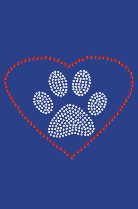 Heart with Paw bandana