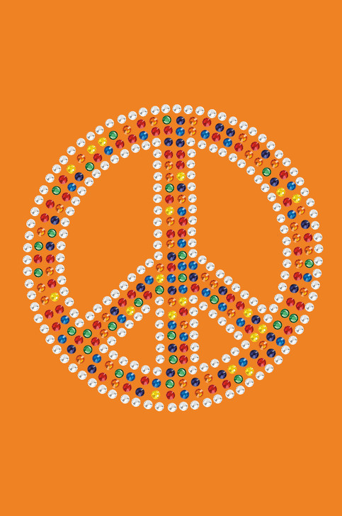 Peace Sign (Multicolor) - Bandanna