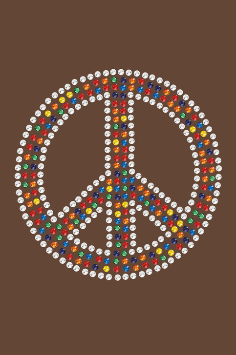 Peace Sign (Multicolor) - Bandanna