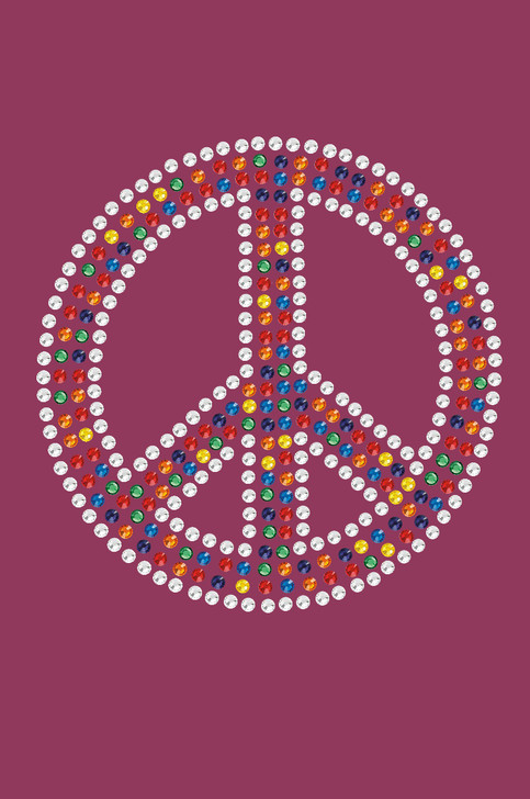Peace Sign (Multicolor) - Bandanna