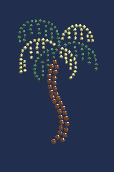 Palm Tree (Rhinestuds) - Bandanna