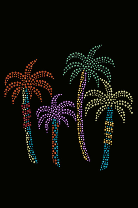 Palm Trees (Multicolor) - Bandanna