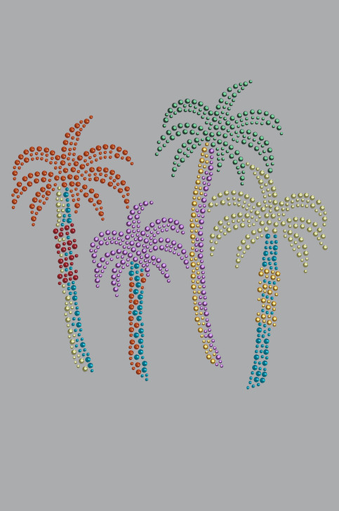 Palm Trees (Multicolor) - Bandanna