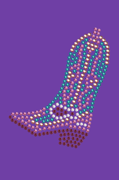 Boot (Pink & Turquoise) - bandana