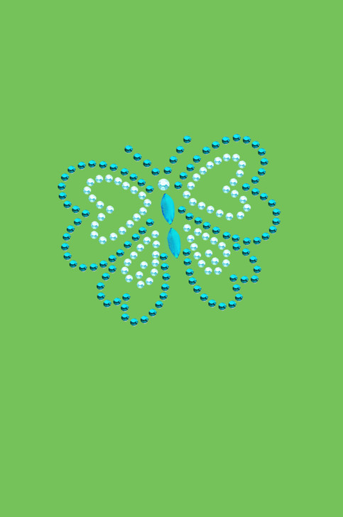 Blue Rhinestud Butterfly - Bandannas