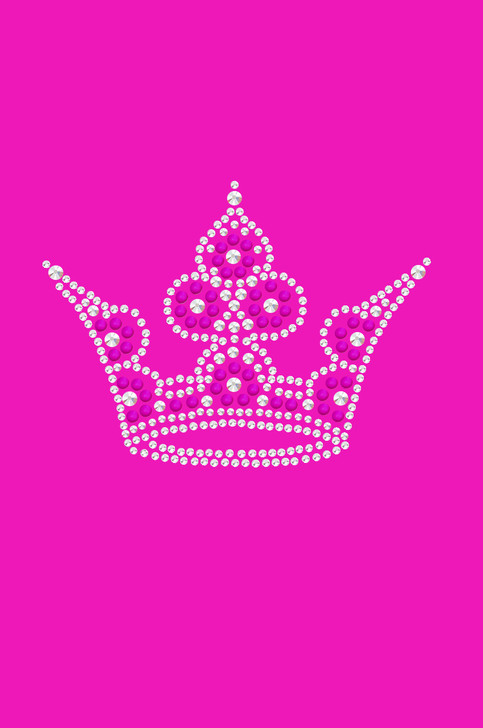 Crown # 6 (Clear, Pink, & AB) - Bndana