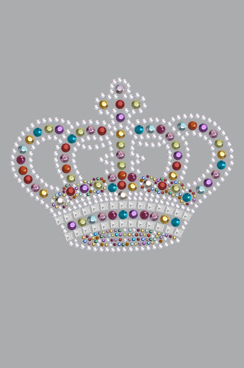 Crown #14 (Silver & Multicolored) - Bndana