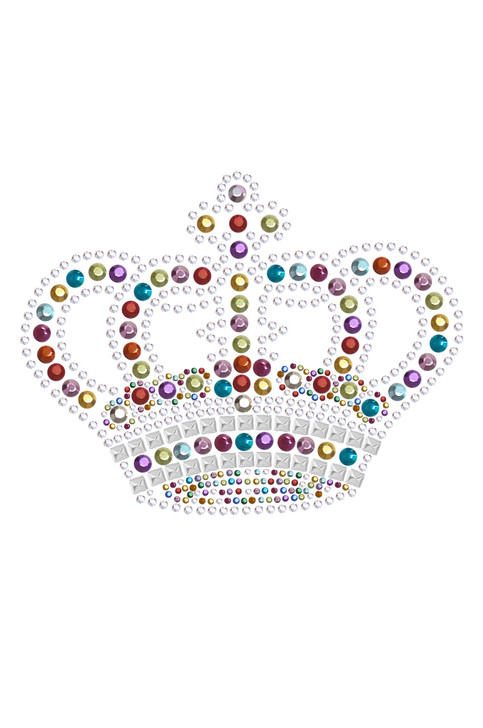 Crown #14 (Silver & Multicolored) - Bndana