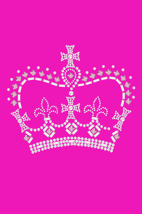 Crown #15 (Clear, Silver, & Pink) - Bndana