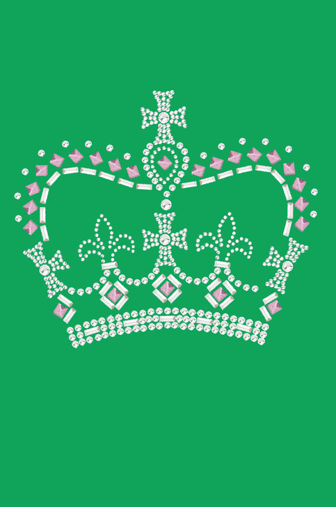 Crown #15 (Clear, Silver, & Pink) - Bndana