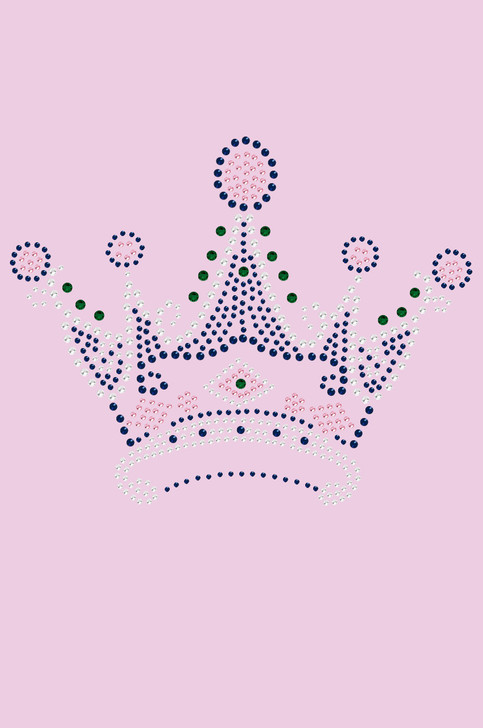 Crown #16 (Clear, Blue, Green, & Pink) - Bndana