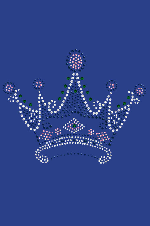 Crown #16 (Clear, Blue, Green, & Pink) - Bndana