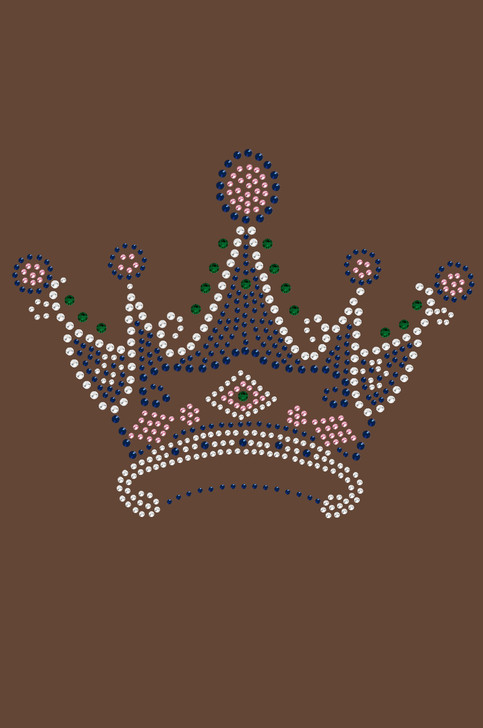 Crown #16 (Clear, Blue, Green, & Pink) - Bndana