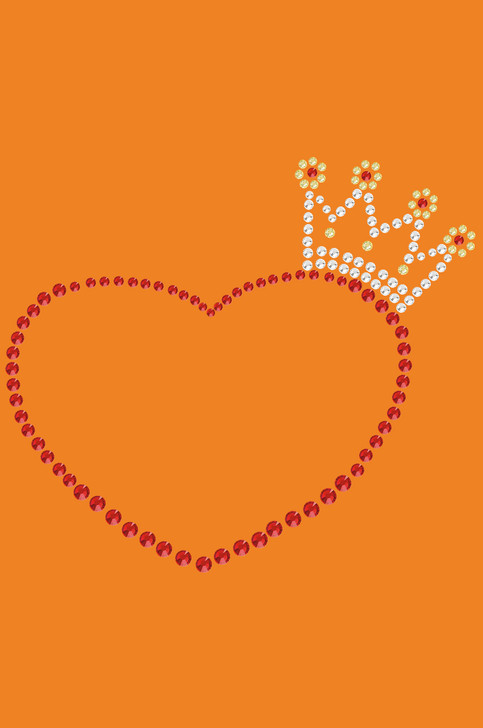 Heart with Crown Bndana