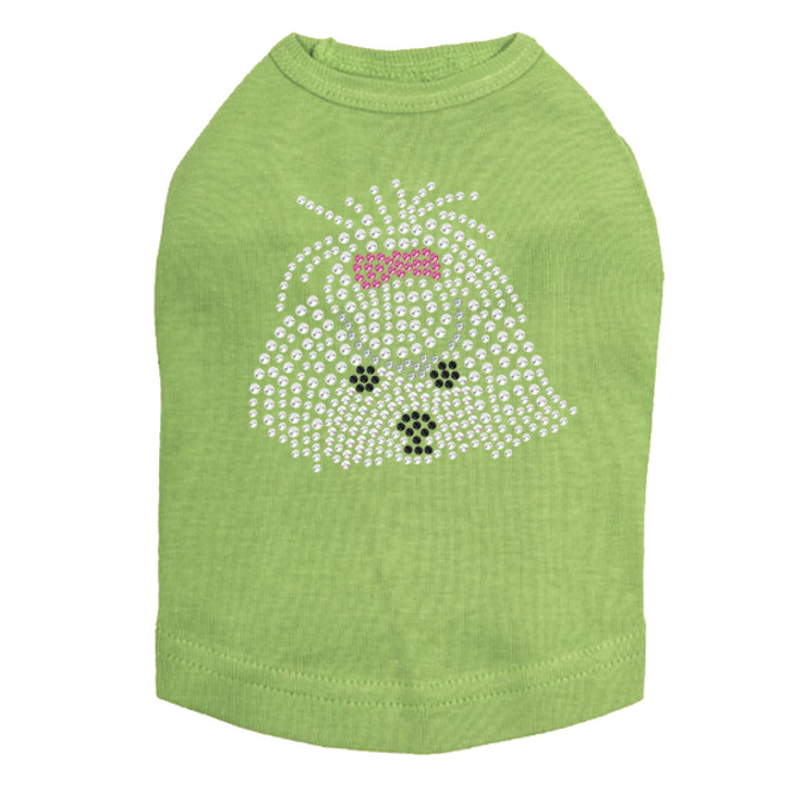 Maltese Face Dog Tank