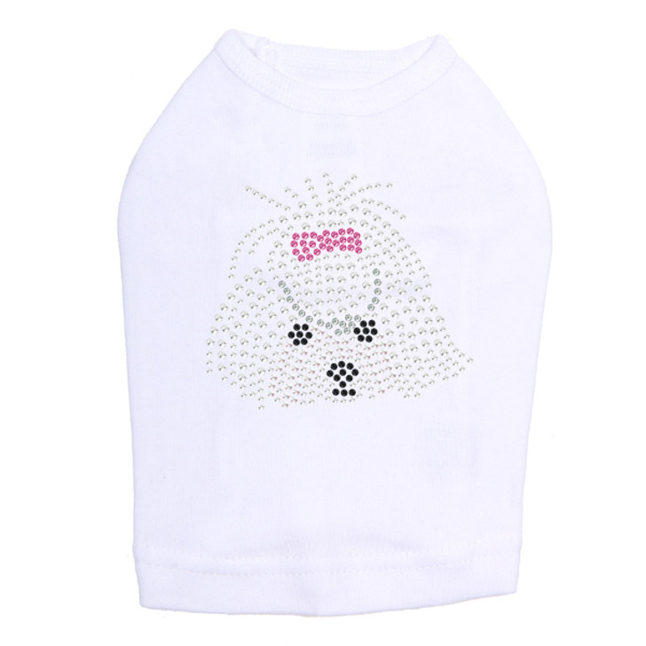 Maltese Face Dog Tank