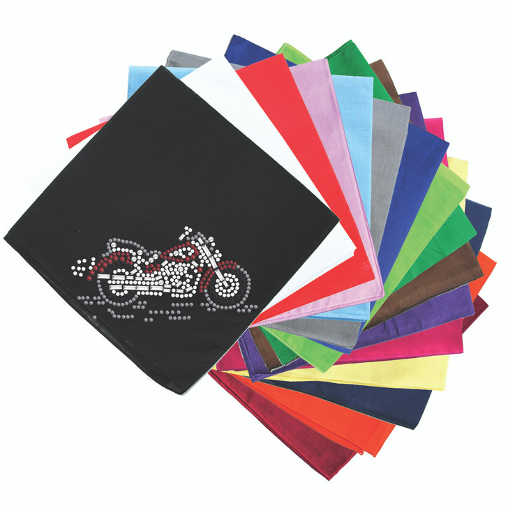 Motorcycle (Small Red & Black) - Bandanas