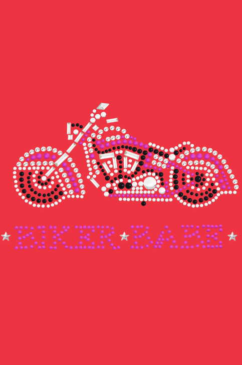 Biker Babe & Pink Motorcycle - Bandanas