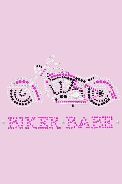 Biker Babe & Pink Motorcycle - Bandanas