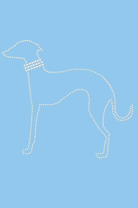 Greyhound Outline - bandana