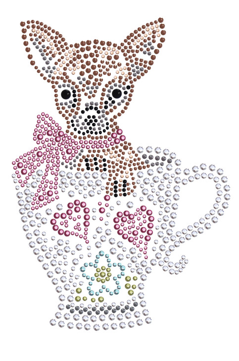 Chihuahua in Teacup - bandana