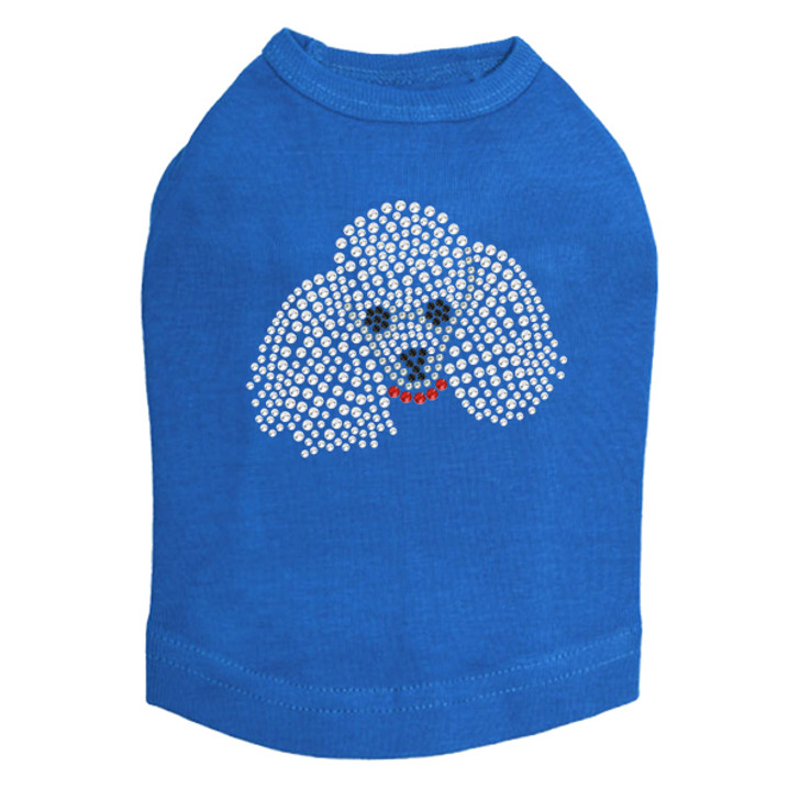 Poodle Face Dog Tank