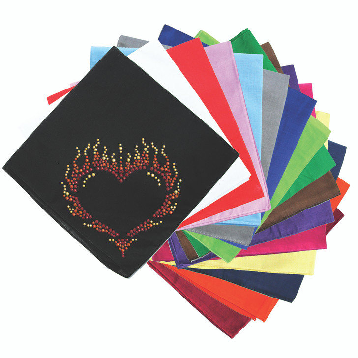 Flame Heart Bandanna