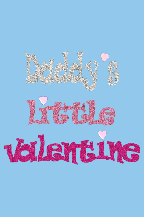 Daddy's Little Valentine Bandanna