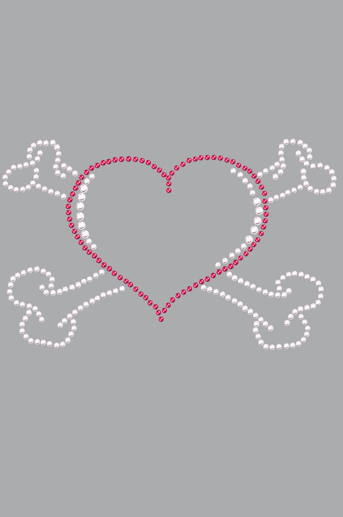 Heart with Cross Bones Bandanna