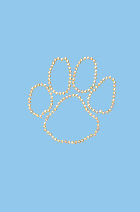 Paw (Gold Nailheads) - Women's T-shirt