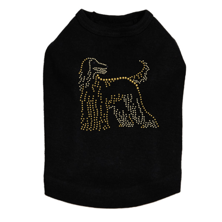 Afghan Hound Dog Tank